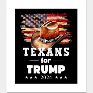 Texans For Trump Posters and Art